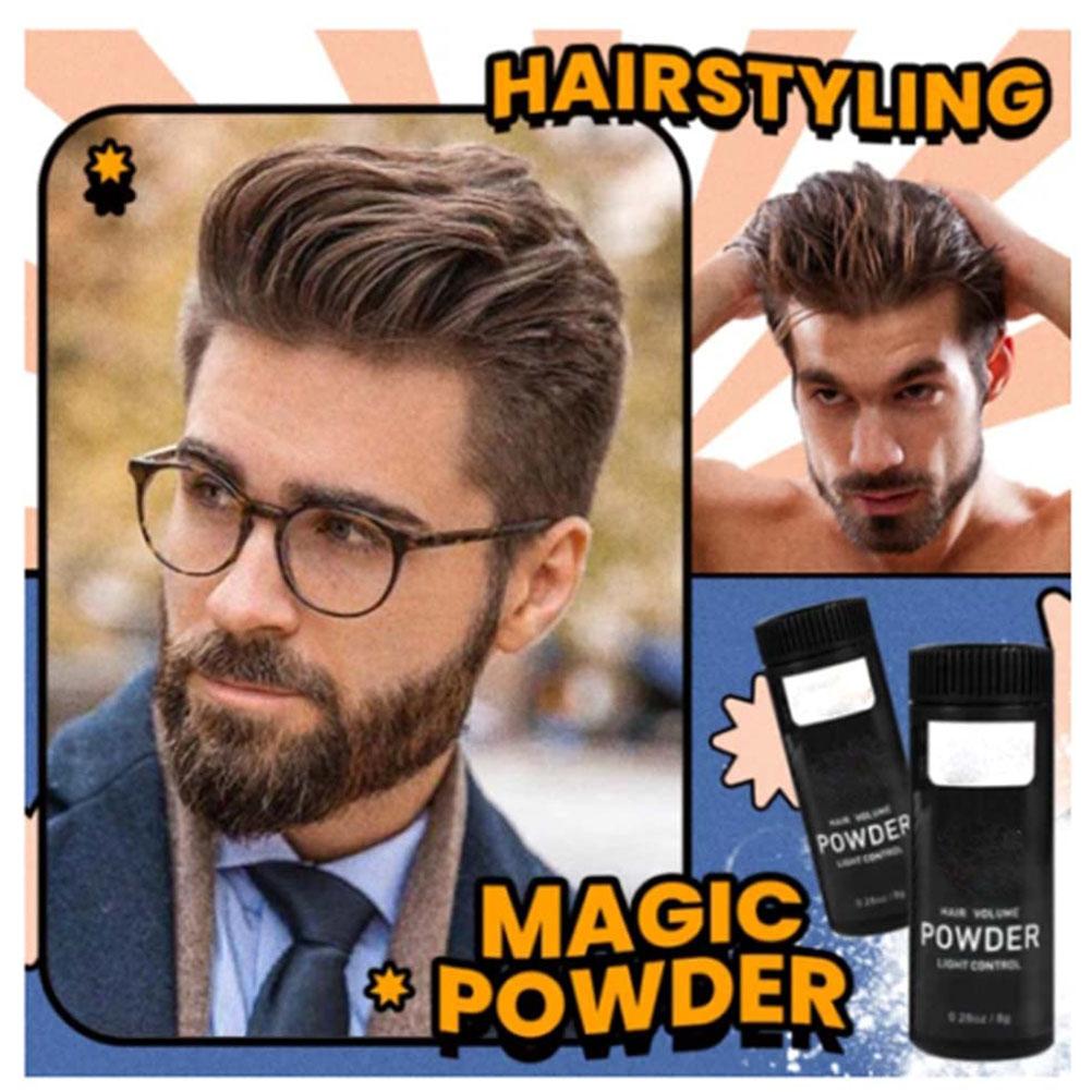 Mattifying Hair Powder Für Sofortiges Volumen - Mattierendes Stylingpulver Für Männer & Frauen, Hält Bis Zu 24 Stunden