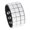 White, variant on Unisex Punk Charm Square Studs Leather Adjustable Length for Men and Women Fashion Gift Accessory