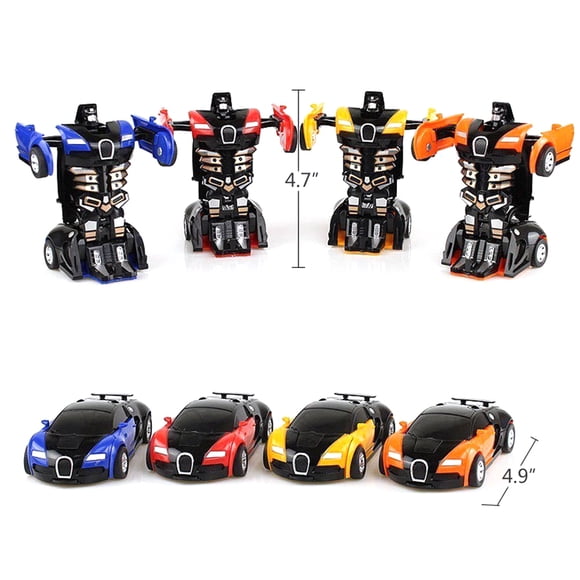 Robot de juguete deformable para niños, robot automático, juguete genial para cumpleaños de niños