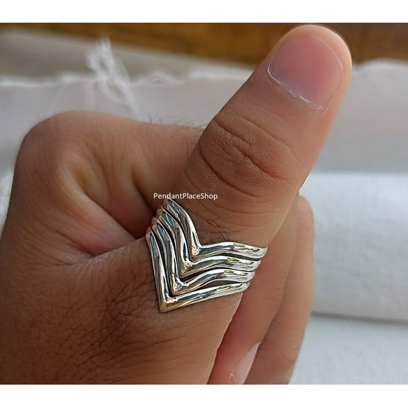 SS DESIGNS 925 Sterling Silver Band Ring , Band Ring , Thumb Band Ring, Handmade Jewelry ,Band Ring For Women ,Statement Band Ring, Boho Ring
