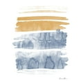 thumbnail image 3 of Brown, Denise 19x24 Black Modern Framed Museum Art Print Titled - Blue and Orange Watercolor 1, 3 of 5