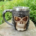 thumbnail image 3 of CRCMURE Glass&Bottle Creative Beer Mug Mug Double Layer Stainless Steel Drinking Cup, 3 of 8