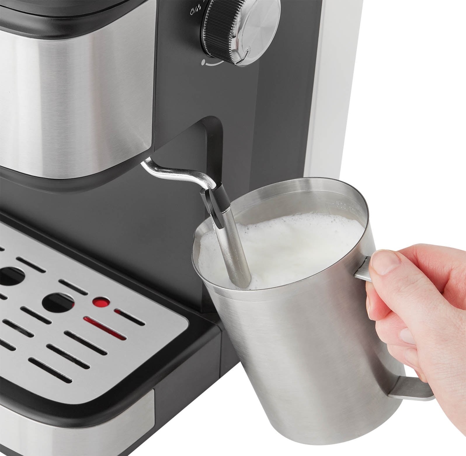 how to make a latte espresso farberware dual brew machine｜TikTok Search
