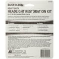 RustOleum Headlight Restoration Kit 1Pack, 12199040
