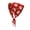Red, variant on Women Knitting Headscarf Crochet Flower Pattern Hollow Out Headscarf Girl Triangle Headband Head Accessories