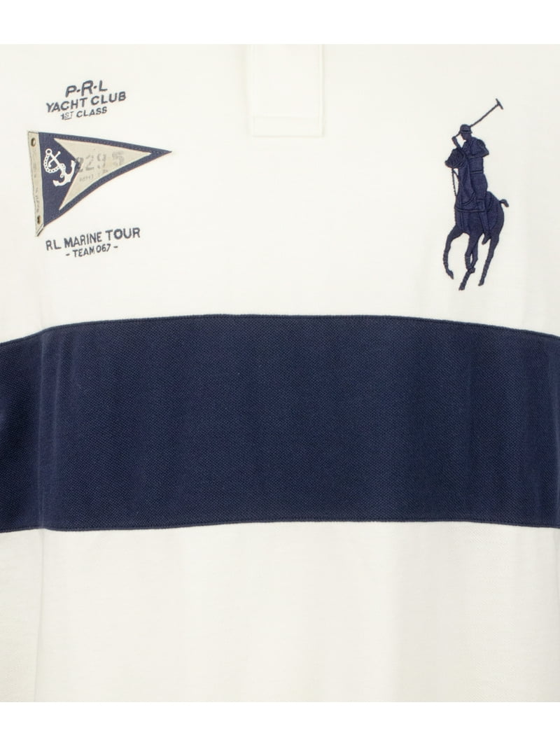 Men's Classic Fit PRL Yacht Club Polo Shirt XX-Large