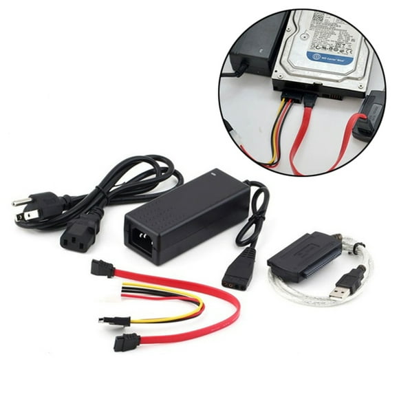 Opolski SATA/IDE Drive to USB 2.0 Adapter Converter Cable for 2.5/3.5 inch Hard Disk