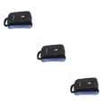 thumbnail image 2 of Sonducket Organizador de bolsa de zapatos de golf dominante Bolsas portátiles Bolsillo de gran capacidad Deportes Senderismo Accesorios para calcetines Azul negro 3piezas Sonducket CBP193980, 2 of 6