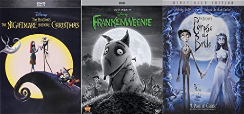 Frankenweenie Nightmare Before Christmas Corpse Bride Connection The Ultimate Animated Tim Burton Family Fun Pack: The Nightmare Before