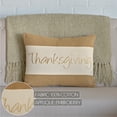 thumbnail image 4 of VHC Brands Harvest & Thanksgiving Holiday Pillows & Throws-Thanksgiving 14" x 18" Pillow, Natural Tan, 4 of 7