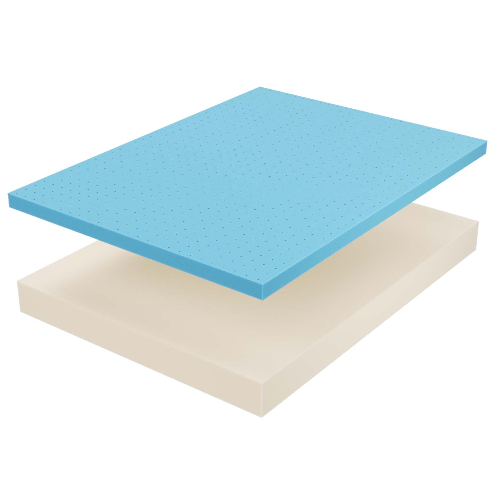 Modway Aveline 10" Modern Style Memory Foam King Mattress in White