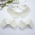 thumbnail image 3 of Ywmsfl 3Pcs Casual and Formal Wear Pearls Beaded Faux Collar for Women Detachable Choker Necklace Blouse False Collar Accessory, 3 of 11