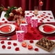 thumbnail image 5 of Vasos de papel para San Valentín en pack de 16 - vasos desechables rojos festivos para bebidas calientes y frías, 9 oz, 5 of 6