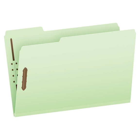 Pendaflex 60% Recycled Pressboard Classification Folder 1" Expansion Legal Size Light Green 25/Box
