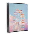 thumbnail image 2 of Stupell Industries Cottage Ferris Wheel & Cotton Candy Sky Black Framed Giclee Art, 11 x 14, by The Prints Vibe, 2 of 8