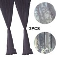 thumbnail image 1 of 2 Uds Puerta Ventana Cortina Transparente Panel Hoja Gasa Tul Bufandas (), 1 of 6