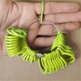 thumbnail image 2 of Ring Sizer UK Measurement Scales Kit Tools Metal Finger Measure for Measuring Rings Diameters Wedding Women Men Kids,Green, 2 of 3