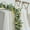 Green, variant on Gqtwoy Artificial Vines Greenery With Lemon Daisies, Faux Hanging Plants, Decorative Foliage for Wall Decor, Indoor Room Atmosphere Setup, Shelf Display, Plastic Leaves and Flowers, Easy Maintenance