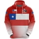 thumbnail image 3 of Sudadera con capucha con estampado 3D del mapa del emblema nacional de Chile para hombre, sudadera con la bandera chilena y flores, jerséis CONDOR, sudadera con capucha para mujer y niño, 3 of 5