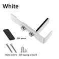 thumbnail image 1 of Computer Graphics Card Holder Chassis Fan Support Fixed Metal Bracket 6-96mm Adjustable GPU Holder L White, 1 of 6