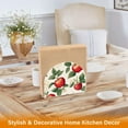 thumbnail image 6 of Yayeee Napkin Holder for Table Kitchen Paper Tissue Organization, Apples Flower Pattern, 6 of 8