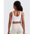 thumbnail image 2 of CRZ YOGA Girls Butterluxe Longline Sports Bra Yoga Athletic Casual Tops U Back Kids Teen, 2 of 5