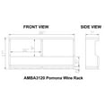 thumbnail image 4 of Alaterre Pomona Reclaimed Wood Wine Rack, 4 of 7