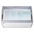 thumbnail image 1 of STAWAY 12.8Cu.ft Commercial Ice Cream Display Case - Gelato Dipping Freezer with Sliding Glass Doors, LED Lighting, Adjustable Temp & Mobile Casters, 1 of 9