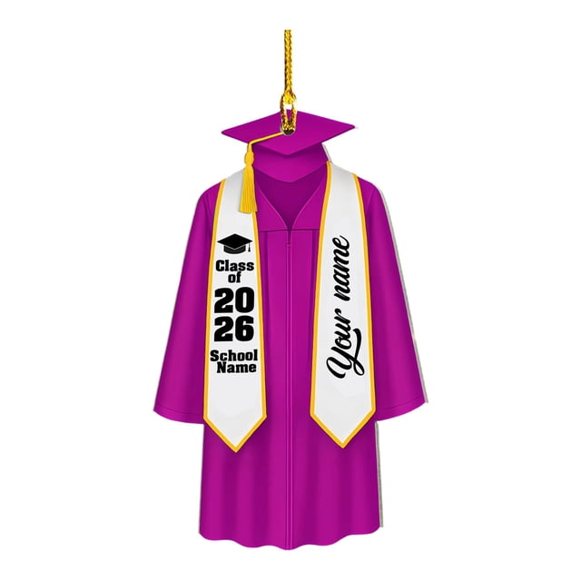 Exquisite Graduation Hanging Ornament For 2026 Wall And Festive Celebration Embellishment