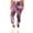 Tie Dye Purple Lavender, variant on Women's Plus Size Casual Tie Dye and Solid Color Elastic Band Waist Active Leggings Pants S-3XL