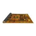 thumbnail image 2 of Ahgly Company Indoor Rectangle Persian Yellow Traditional Area Rugs, 5' x 7', 2 of 4