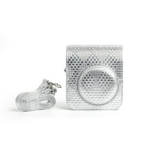 Camera Protective Case For Instax Mini 12,  Carrying Bag PU Leather Bag with Adjustable Shoulder Strap