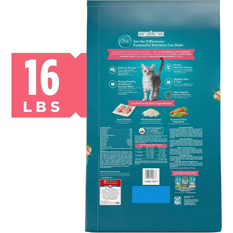 PURINA ONE® Healthy Kitten Formula Chicken - Dry Cat Food