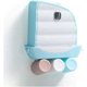 thumbnail image 1 of Dispensador automático de pasta de dientes de pared y pequeño soporte para cepillo de dientes, exprimidor de pasta de dientes para ducha familiar, baño, aseo, regalo para niños (color: A), 1 of 5