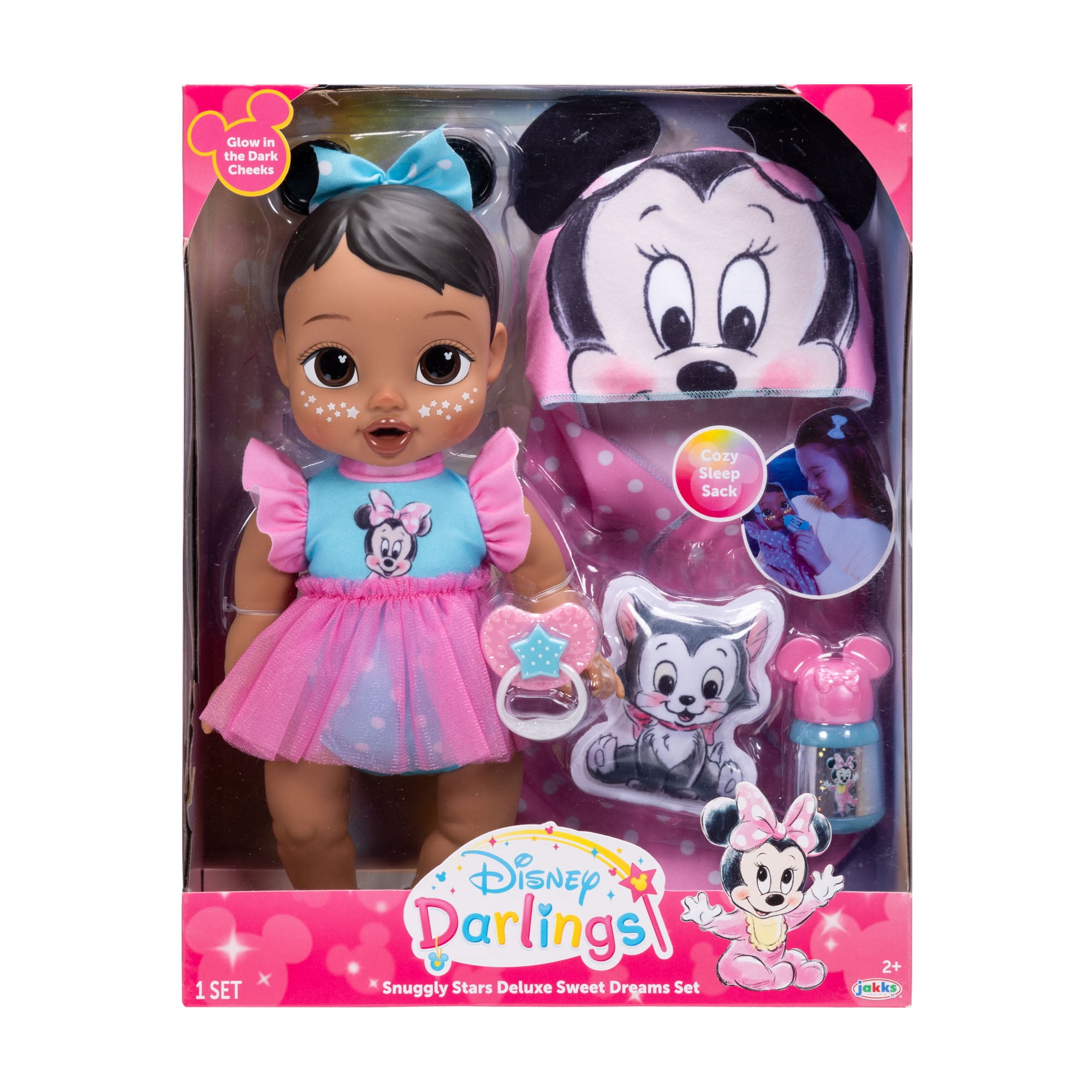 DISNEY DARLINGS SNUGLY STARS MINNIE DOLL