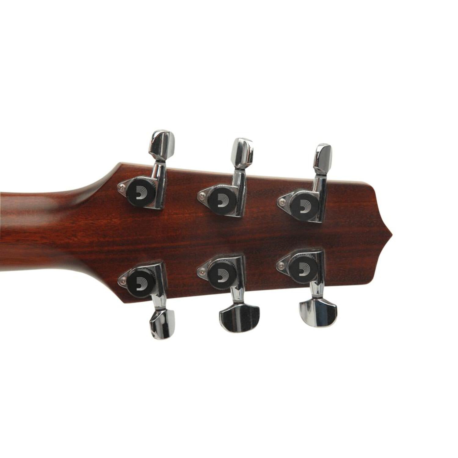 D'Addario Auto-Trim Tuning Machines, 3 + 3 Setup, Chrome