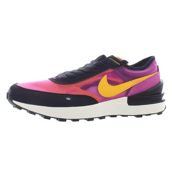 Nike Waffle One GS Boys Shoes Size 7, Color: Active Fuchsia/University Gold