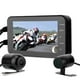 thumbnail image 4 of Motocicleta Dvr 1080P Impermeable Wifi Cámara Delantera Y Trasera Conducción Grabadora De Vídeo Dash Cam 4 Pulgadas Yuarrent VI003232-00, 4 of 7
