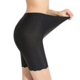thumbnail image 1 of Pantalones cortos de seguridad de talla grande para mujer, bóxers de seda de hielo sin costuras de verano para mujer, bragas antirozaduras debajo de la falda, bragas tipo bóxer 3XL, XXXL, 1 of 5