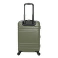 thumbnail image 3 of Protege 3-Piece Hardside Luggage Set With 360 Spinner Wheels and Divider Pockets, Includes Carry-On and 2 Packing Cubes, Sage, 3 of 15