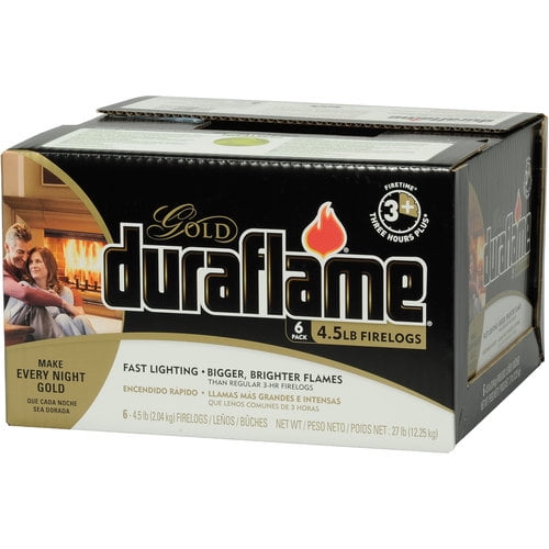 Duraflame 6/4.5lb Gold Firelogs