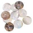 thumbnail image 1 of Uxcell 10Pcs Botones de Concha Natural, Botón de Madreperla 28.6mm Botones de Coser, Marrón, 1 of 7