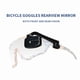 thumbnail image 2 of 360 Grados Ajustable Bicicleta de Carretera Anteojos Espejo Retrovisor Universal Pro Bicicleta Ultraligero Casco Retrovisor, 2 of 5