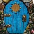 thumbnail image 2 of Puerta Hadas Casa Muñecas Elfo en Miniatura Artesanía para Árboles Jardín (9), 2 of 9
