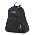 thumbnail image 2 of JanSport Half Pint Mini Backpack,10.2 L - Adjustable Shoulder Straps, Single Main Compartment, Zippered Stash Pocket, Black, 2 of 5