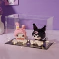 thumbnail image 3 of Bloques de construcción de Hello Kitty para niños, juguetes ensamblados, adorno decorativo, figura de Anime Sanrio, modelo Kuromi, regalo de rompecabezas de My Melody, 3 of 4
