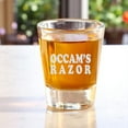 thumbnail image 2 of 2oz Occams Razor Shot Glass, 2 of 2