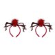 thumbnail image 2 of sweethay Diadema de Halloween, diadema de araña de patas largas, accesorios complicados, tocado, casa embrujada, atmósfera festiva, rojo 2Conjunto, 2 of 6