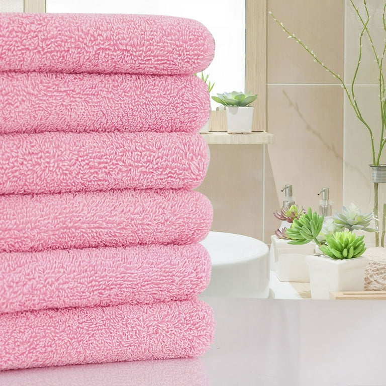 Unique Bargains Bathroom Shower Classic Soft Absorbent Cotton Bath Towel 59.06x28.35 1 PC Gray