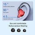 thumbnail image 4 of Gecau EDual Dynamics Earphones, Wired In Ear, High Sound Duality, Long-Lasting n Eating Game Phones Red Home Decor, 4 of 5